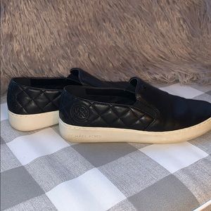 Michael Kors leather slip-ons